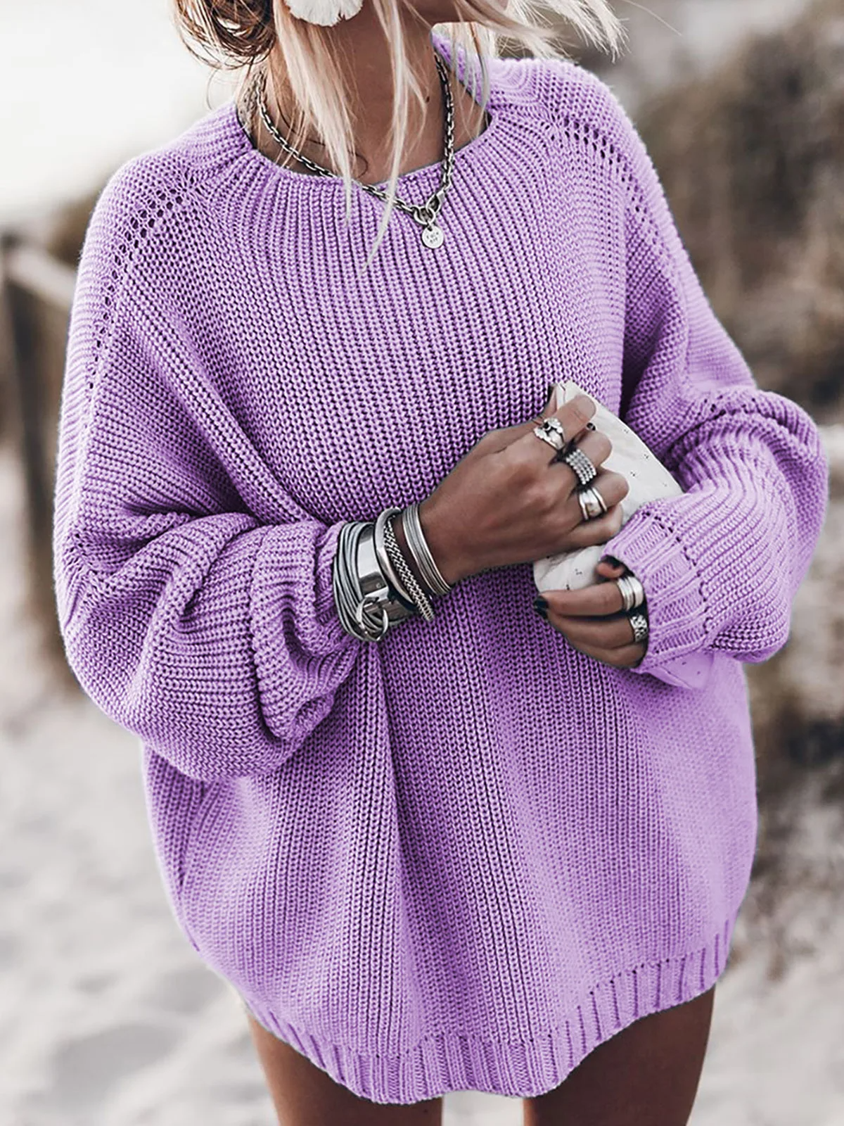 Evara™ - Classic Knit Pullover
