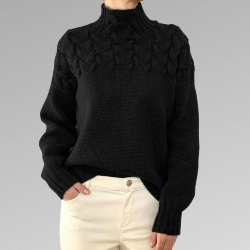 Jezelle™ - Cozy Knit Turtleneck Sweater