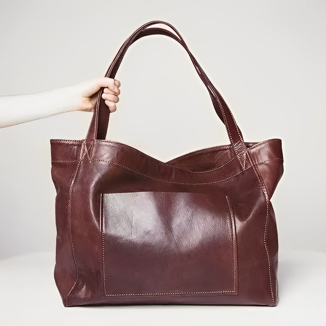 Graciela™ - Vintage leather shoulder bag