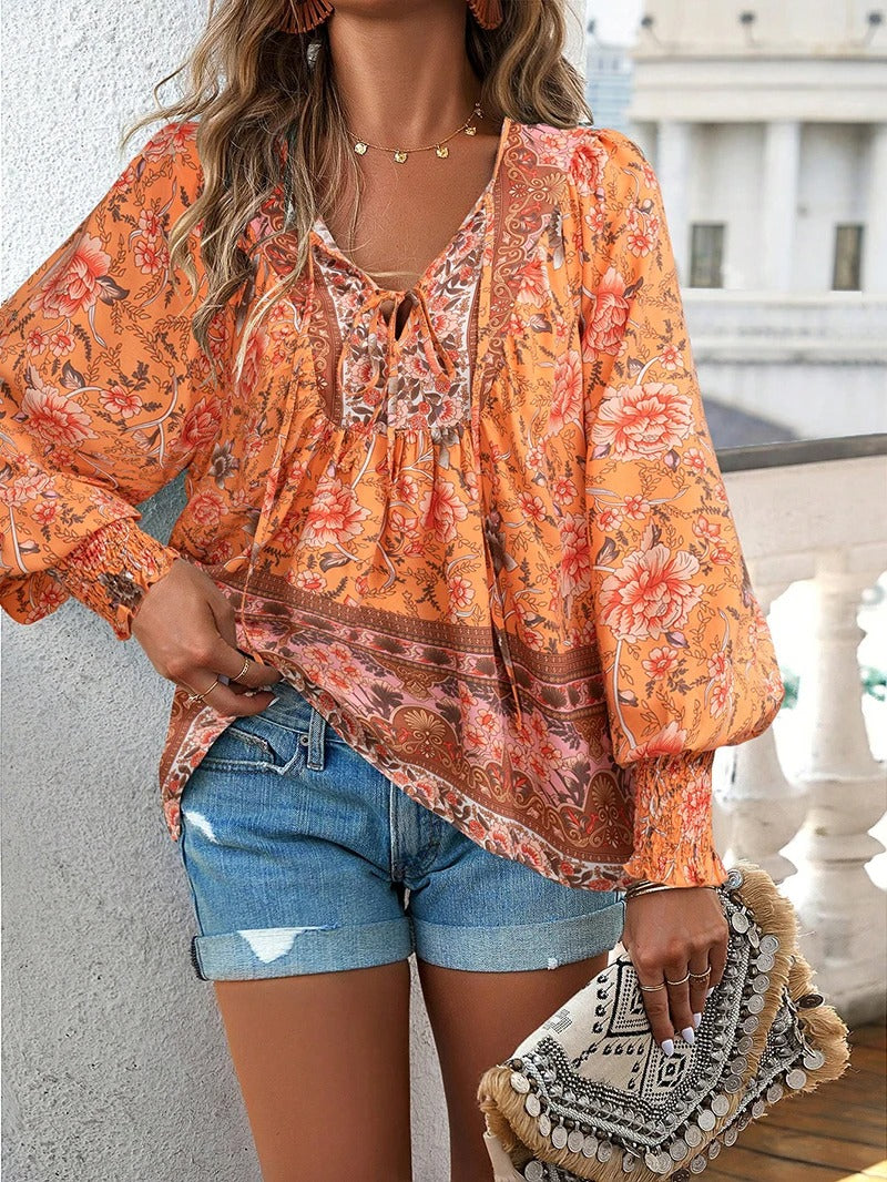 Heloise™ - Chic Floral Top