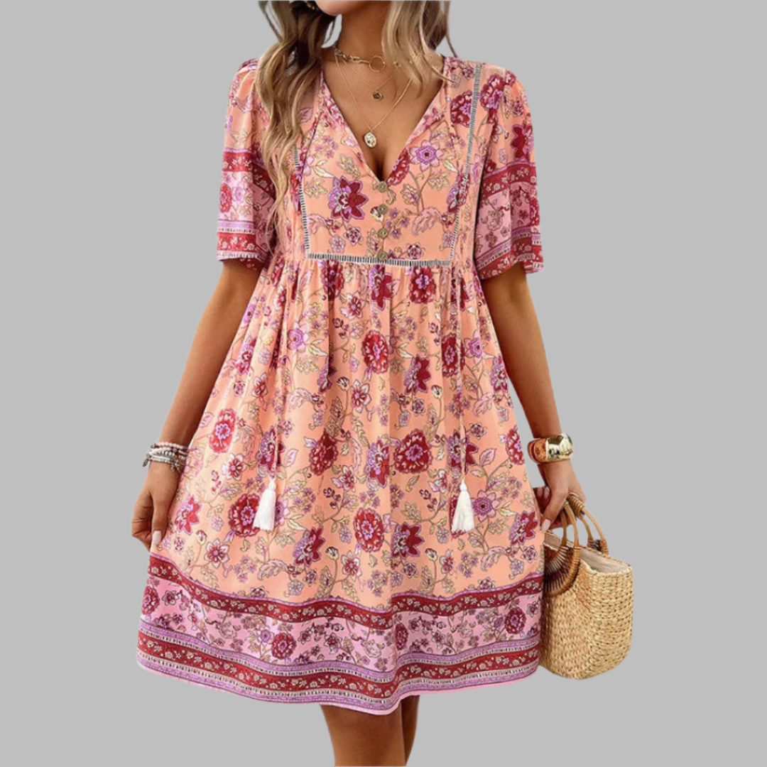 Wrenlia™ - Chic Midi Dress