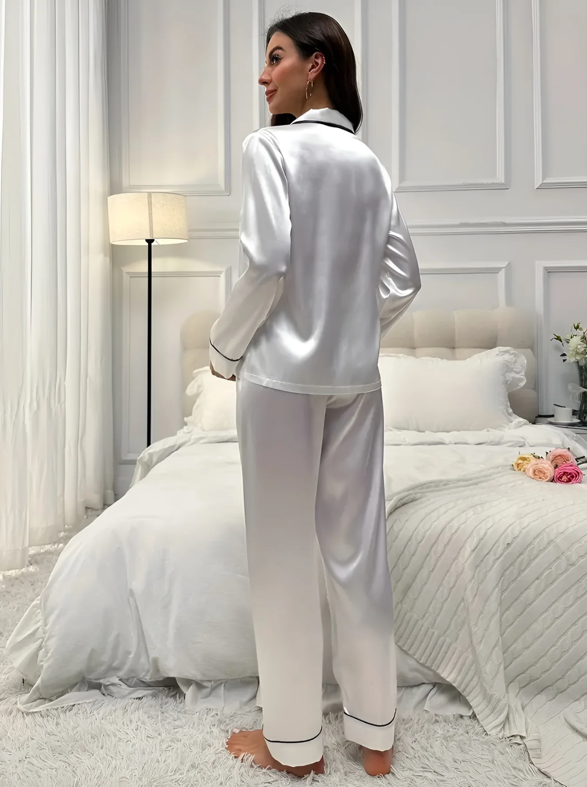 Purely - Elegance Satin Pyjama Set