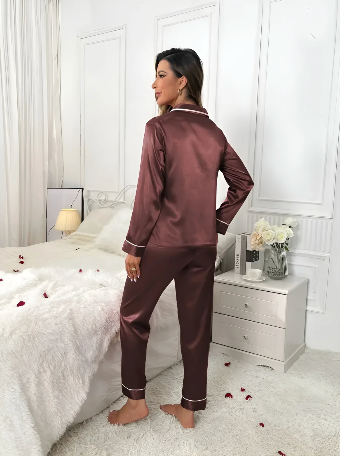 Purely - Elegance Satin Pyjama Set