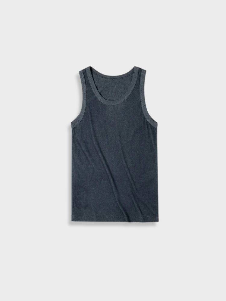 Thick Old Money Rip Tank Top