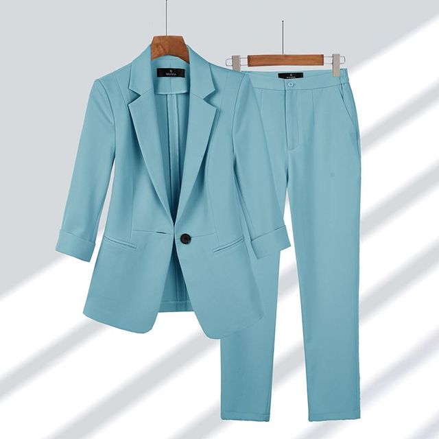 Celine™ Blazer and Pants Set