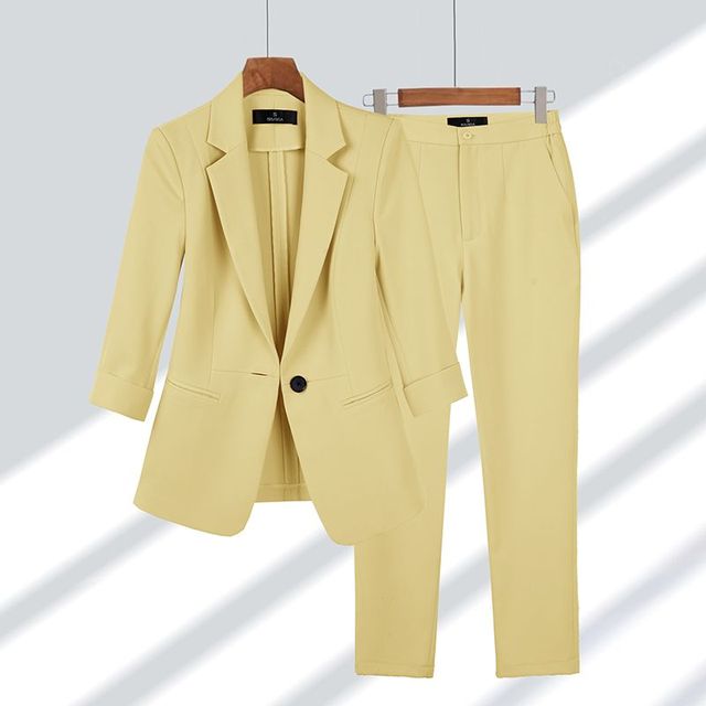 Celine™ Blazer and Pants Set