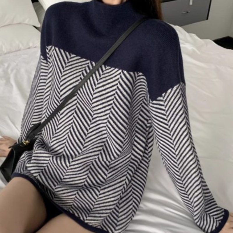 Zamira™ - Chic Chevron Sweater