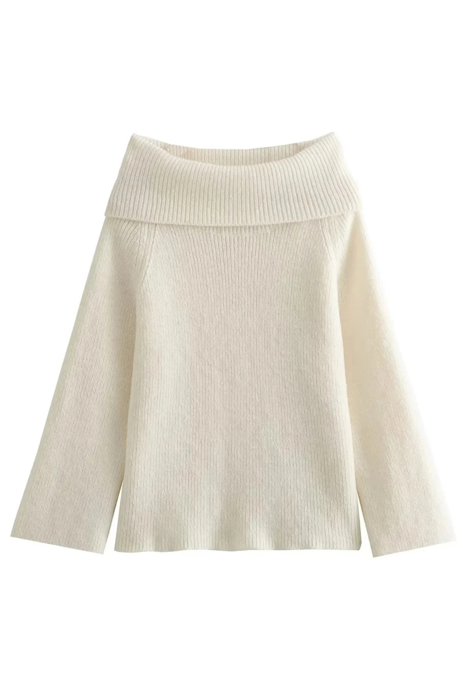 Maelira™ - Off-Shoulder Layered Knitted Top