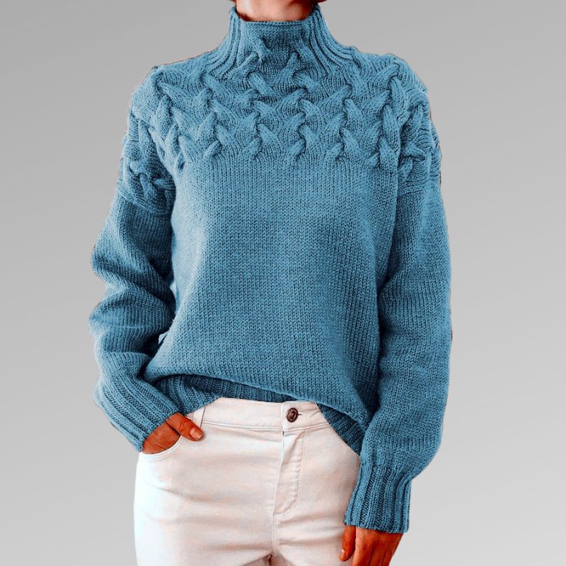 Jezelle™ - Cozy Knit Turtleneck Sweater