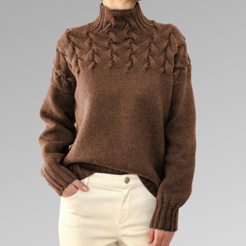 Jezelle™ - Cozy Knit Turtleneck Sweater