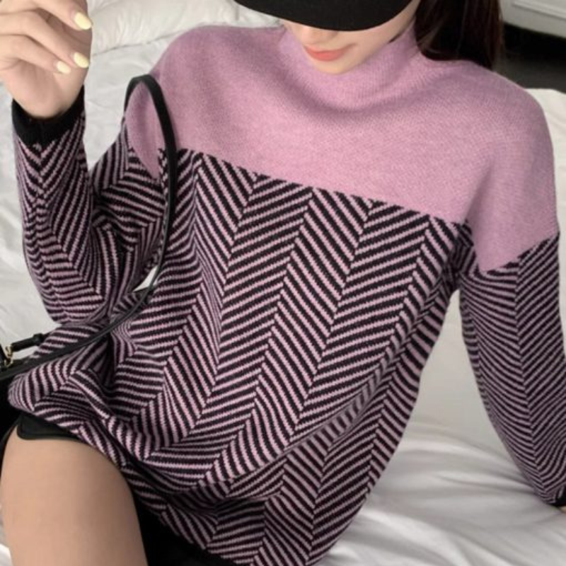 Zamira™ - Chic Chevron Sweater