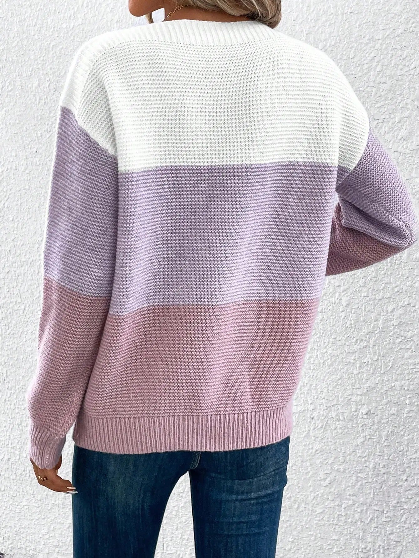 Fionella™ - Cozy Ombre Knit Sweater