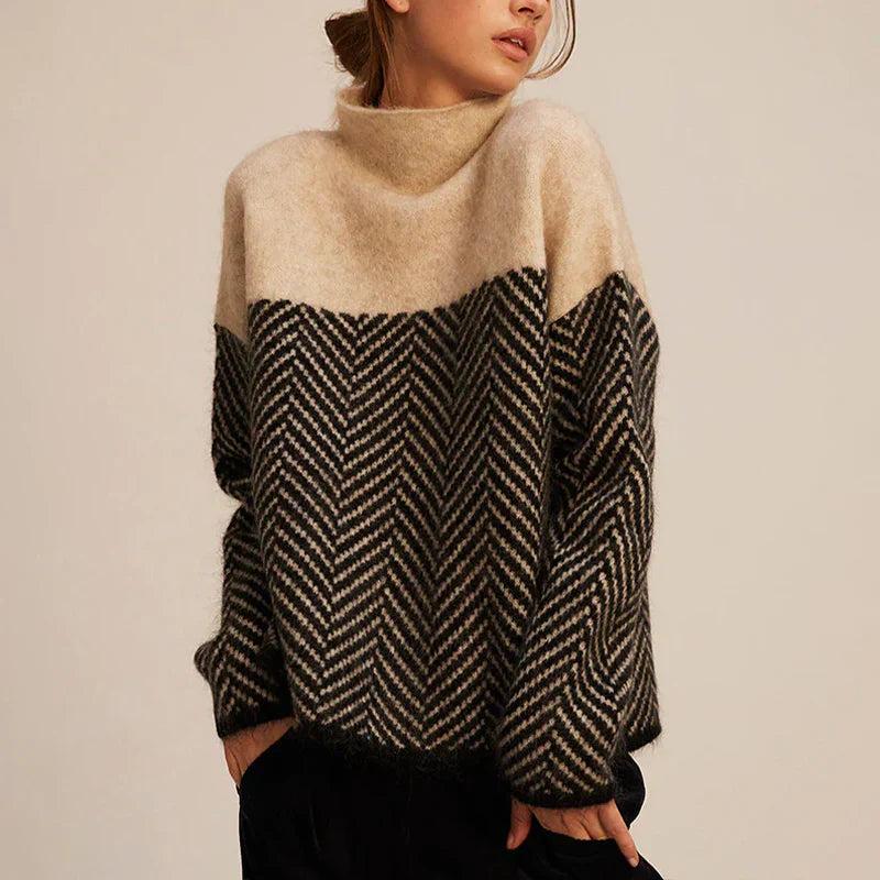 Zamira™ - Chic Chevron Sweater