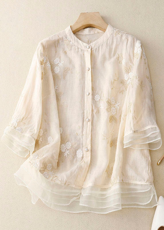 Elisette™ - Classic Embroidered Blouse