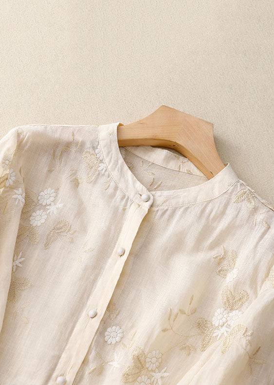 Elisette™ - Classic Embroidered Blouse