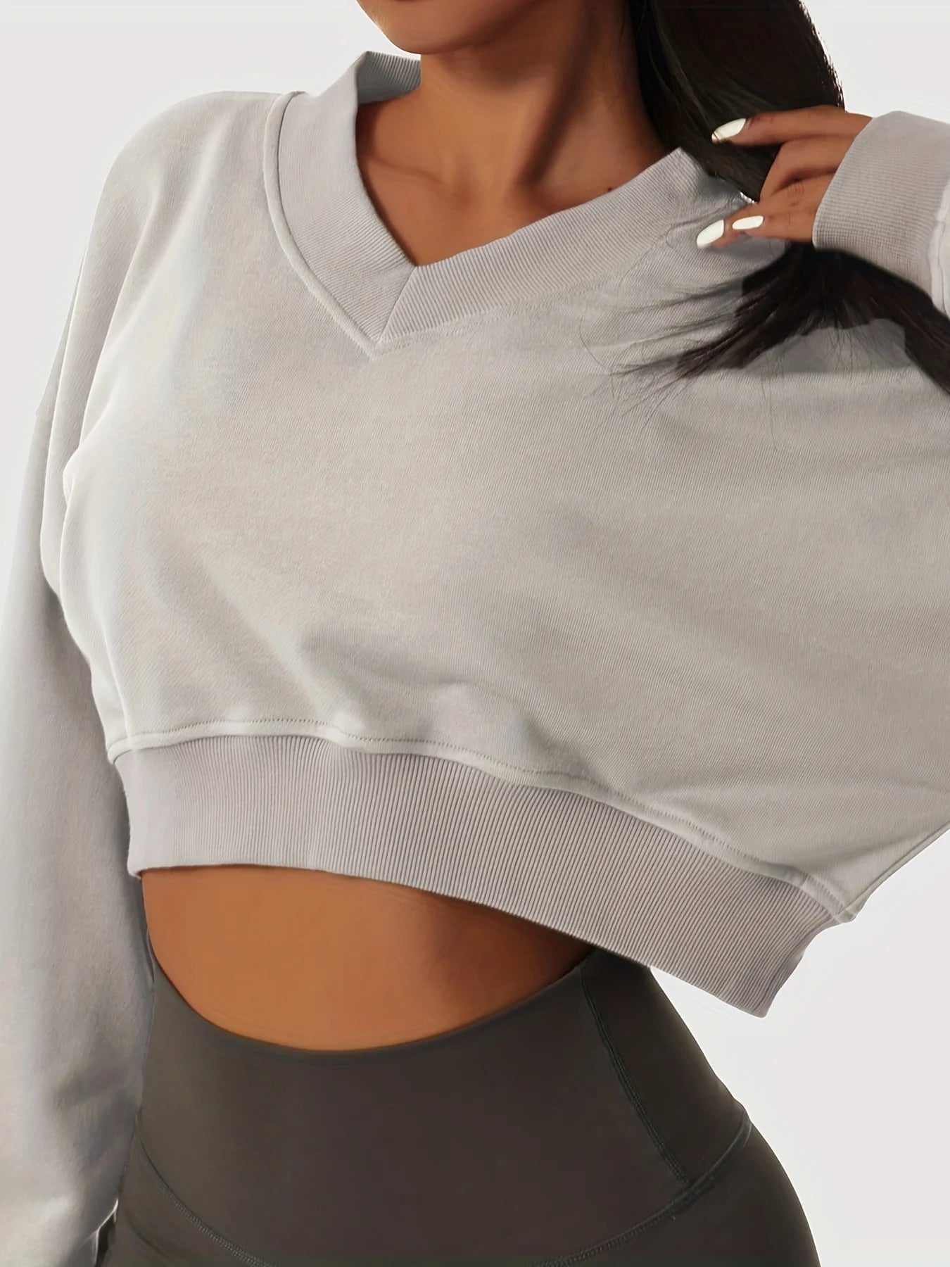 Tiffany™ - Cropped Long Sleeve