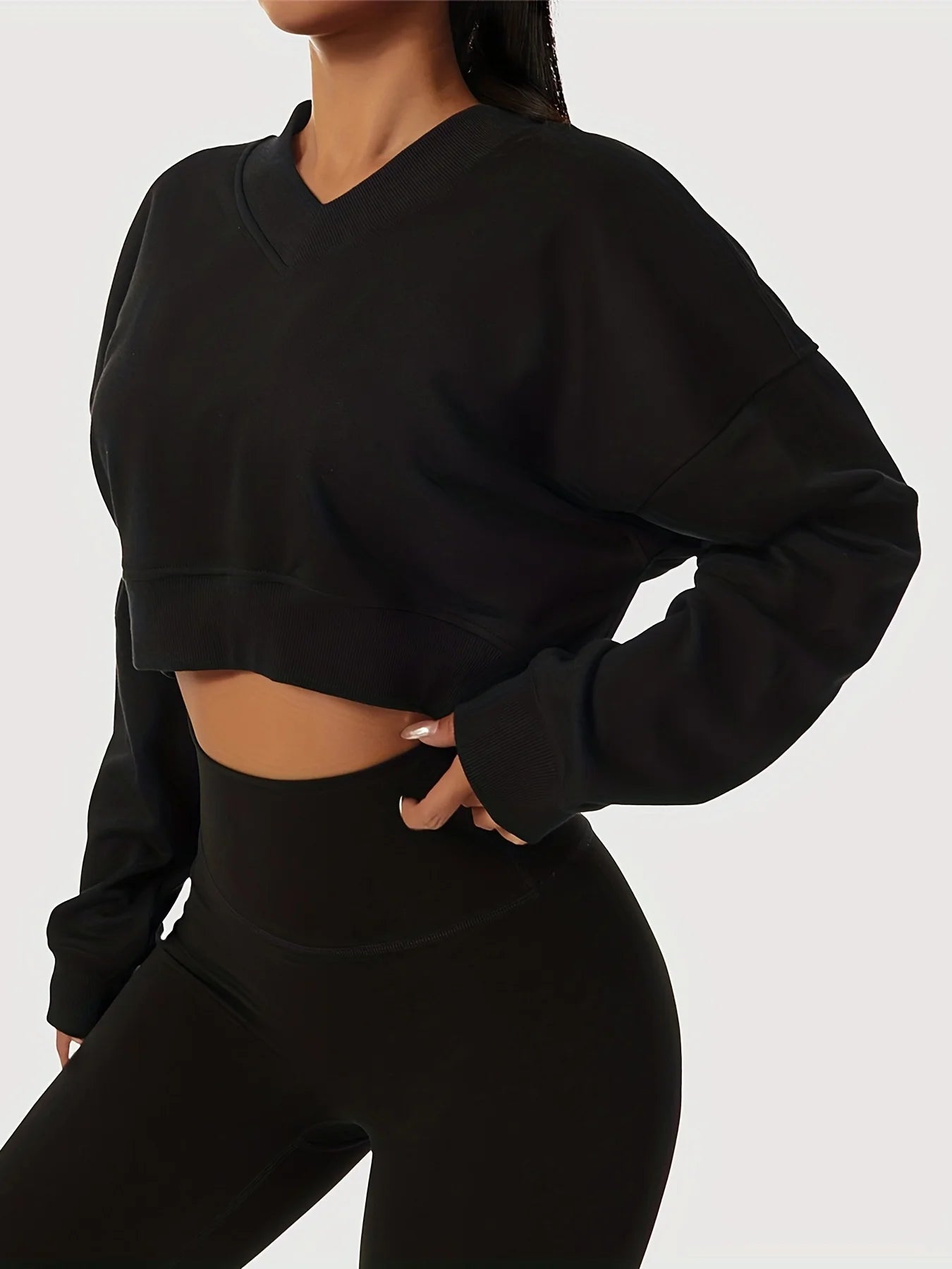 Tiffany™ - Cropped Long Sleeve