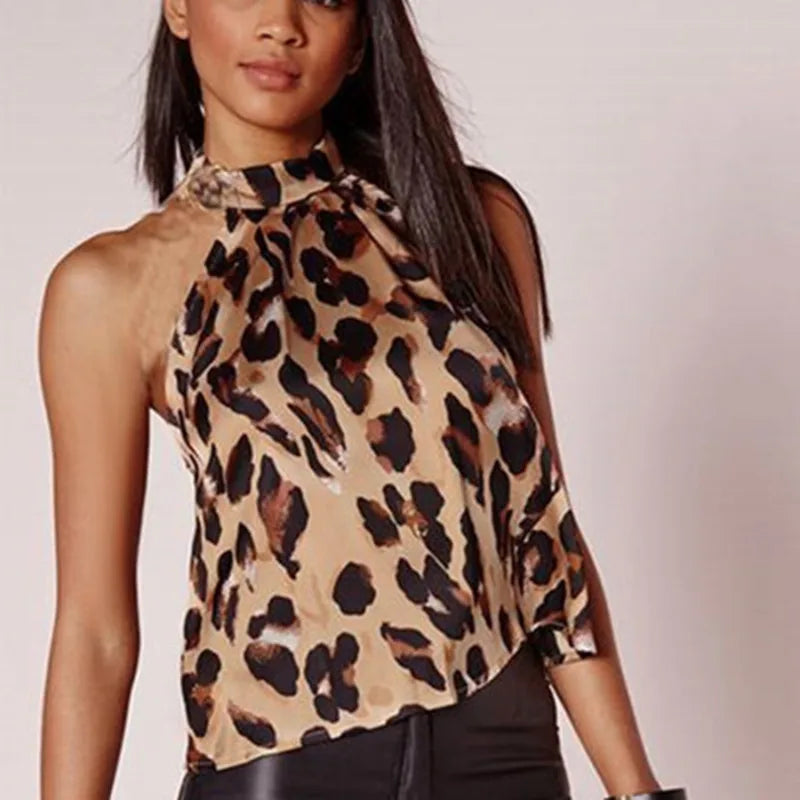 Wild Elegance Halter Top