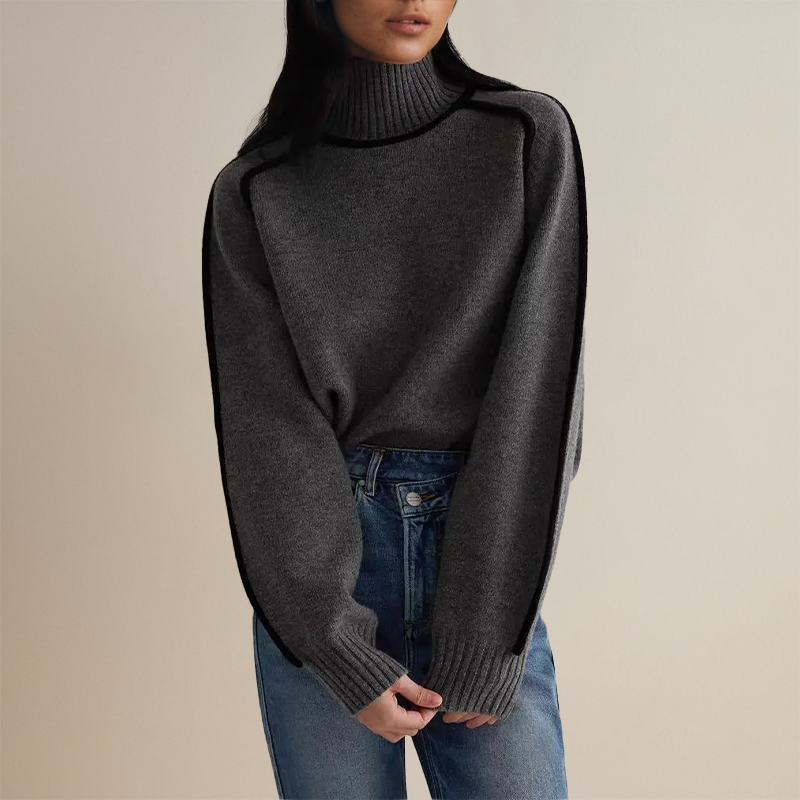 Amedea™ - Luxe Ribbed Turtleneck Sweater