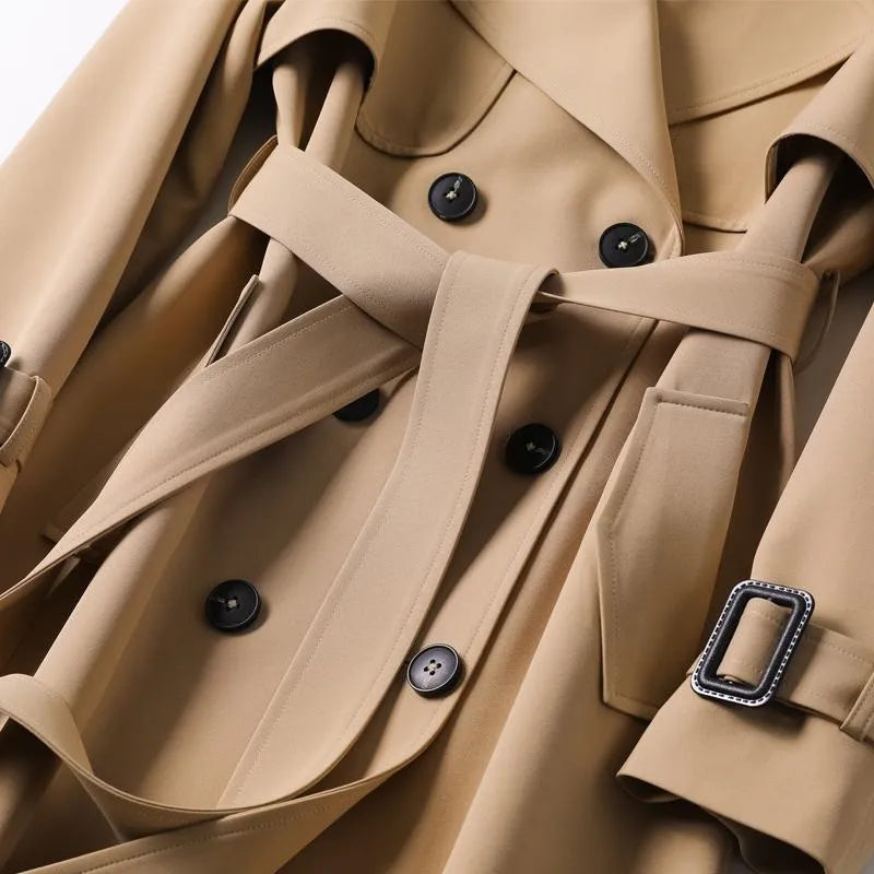 Jualita™ - Classic trench coat